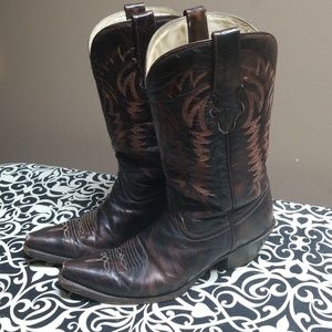 Corral copper color leather boots